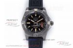 Perfect Replica GB Factory Breitling Avenger Black Bird V2 Upgrade Black Face 43mm Watch 